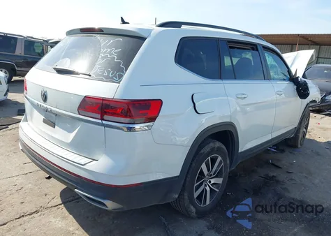 2022 Volkswagen Atlas 2.0T Se из США, поврежденный, VIN 1V2DP2CA6NC535125